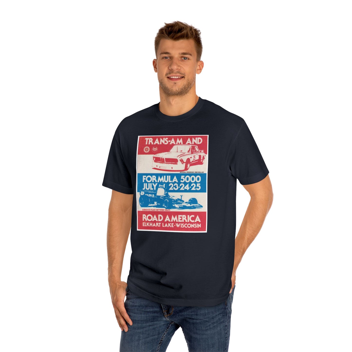 TransAm BMW Racer Tee, Trans-Am Vintage Motorsports, bonspeed Street Wear