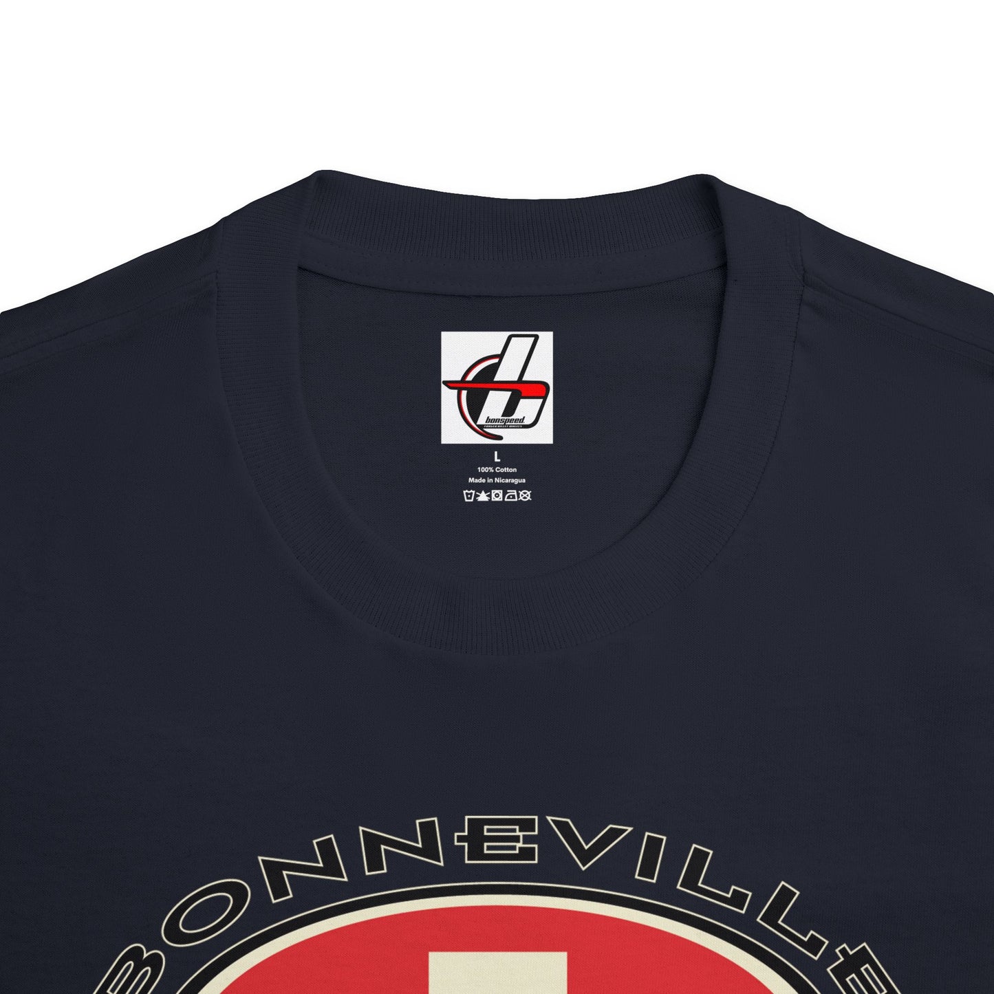 Bonneville Swiss Watches Classic Tee, Swiss Made logo Bonneville Chronograph