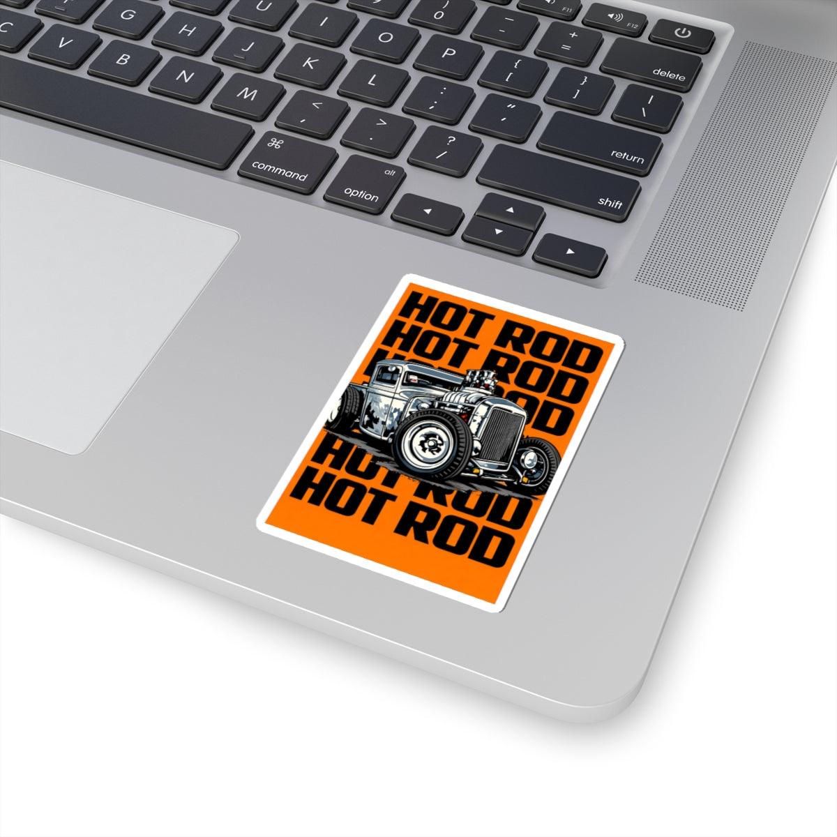 Hot Rod Graphic Sticker | Vintage Rat Rod Car Kiss-Cut Sticker bonspeed