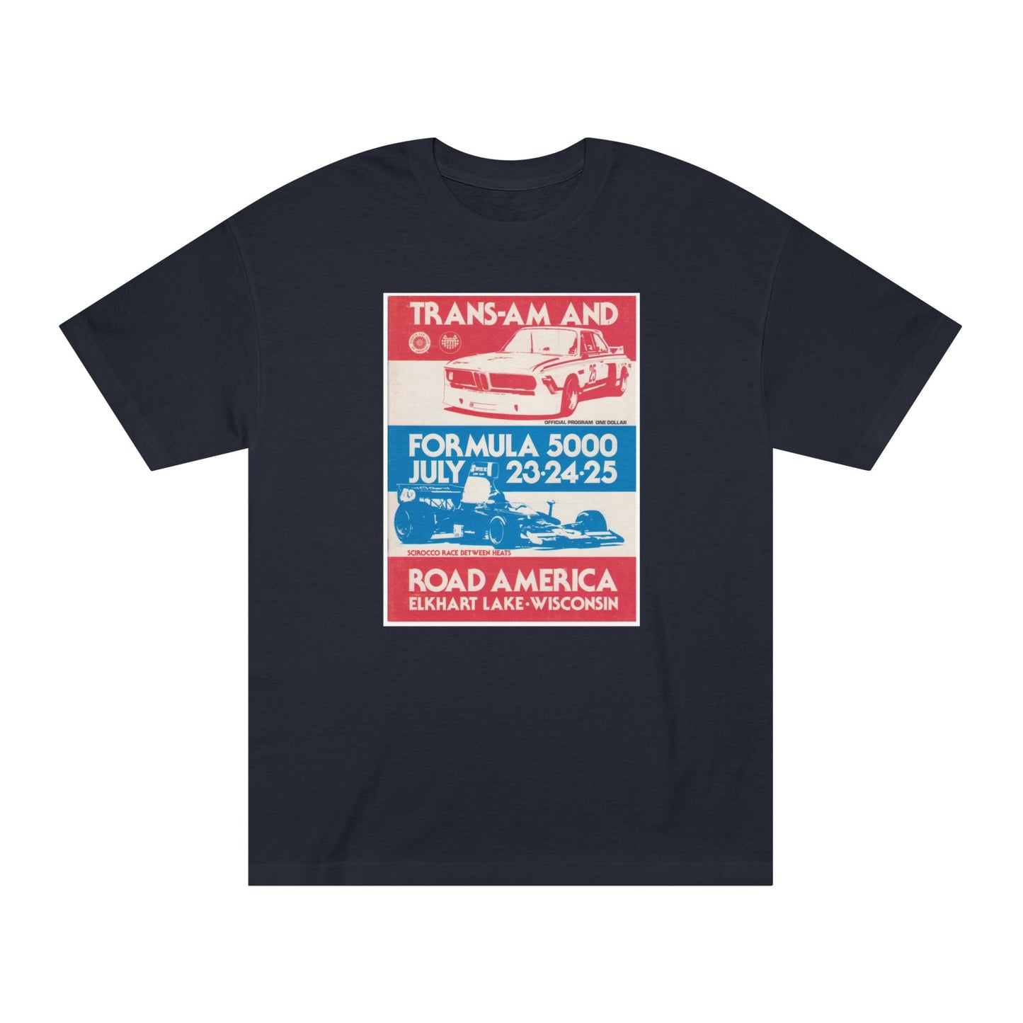 TransAm BMW Racer Tee, Trans-Am Vintage Motorsports, bonspeed Street Wear