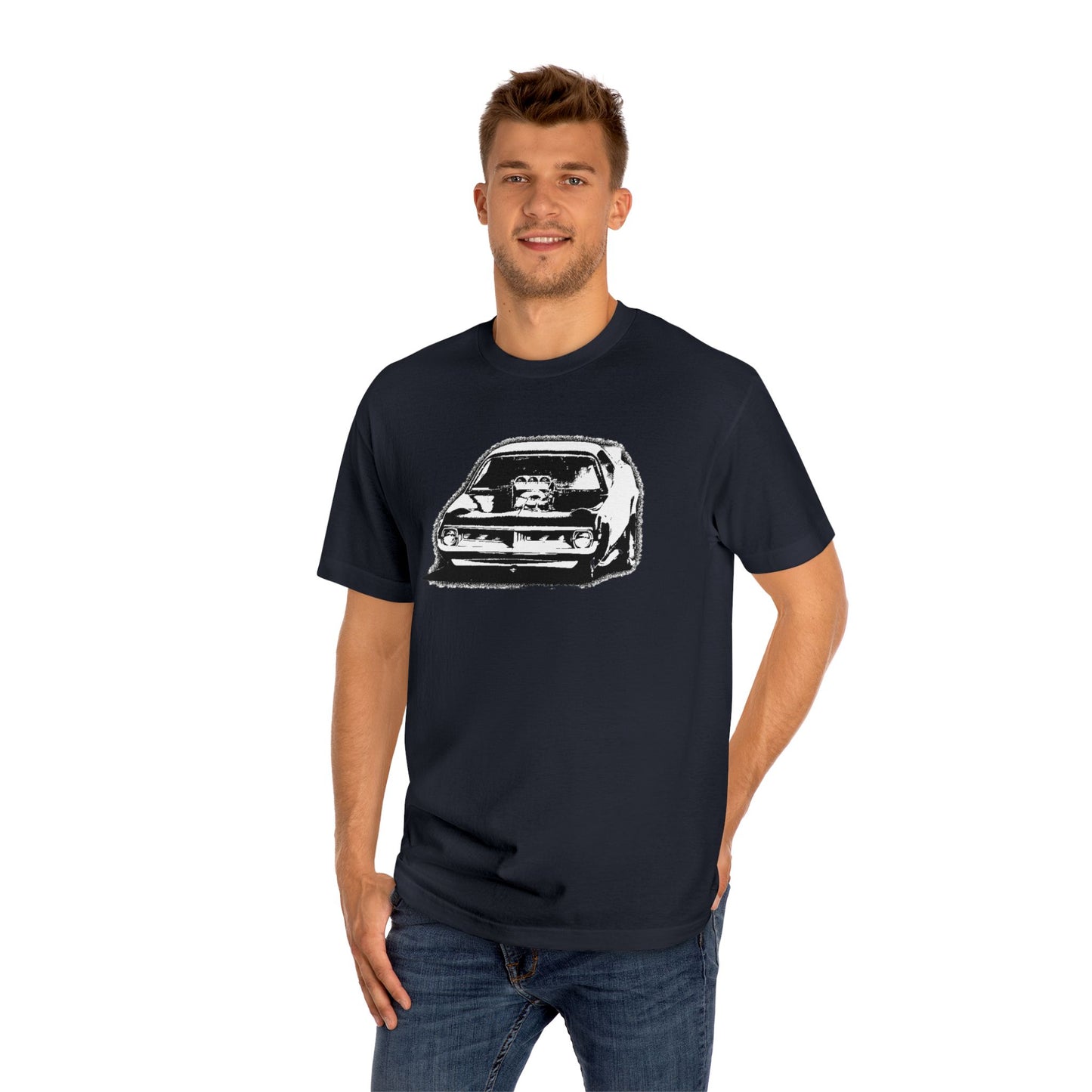 Vintage Funny Car T-Shirt, Drag Racing Tee, 1970s era Style, bonspeed Original
