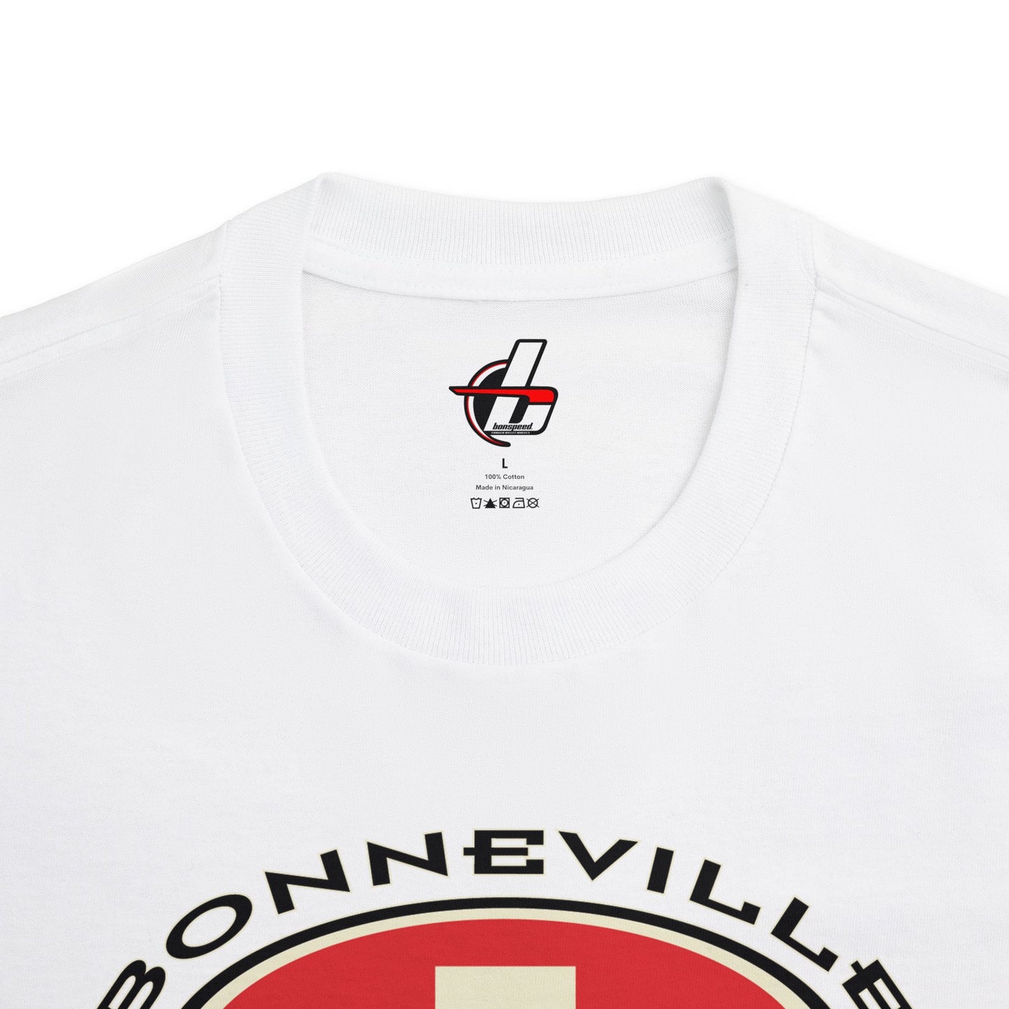 Bonneville Swiss Watches Classic Tee, Swiss Made logo Bonneville Chronograph