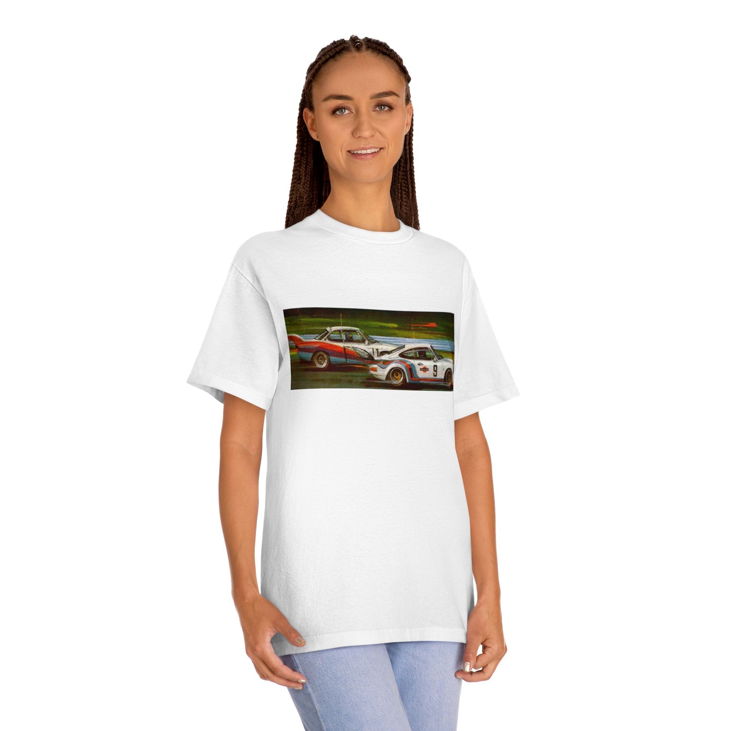 Racing-Themed Trans-Am Classic Tee | Porsche & BMW, Motorsport T-Shirt BLK & WHT