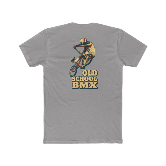 Old School BMX Rider T-Shirt Vintage BMX Graphic Big Jump Tee, bonspeed Street Wear