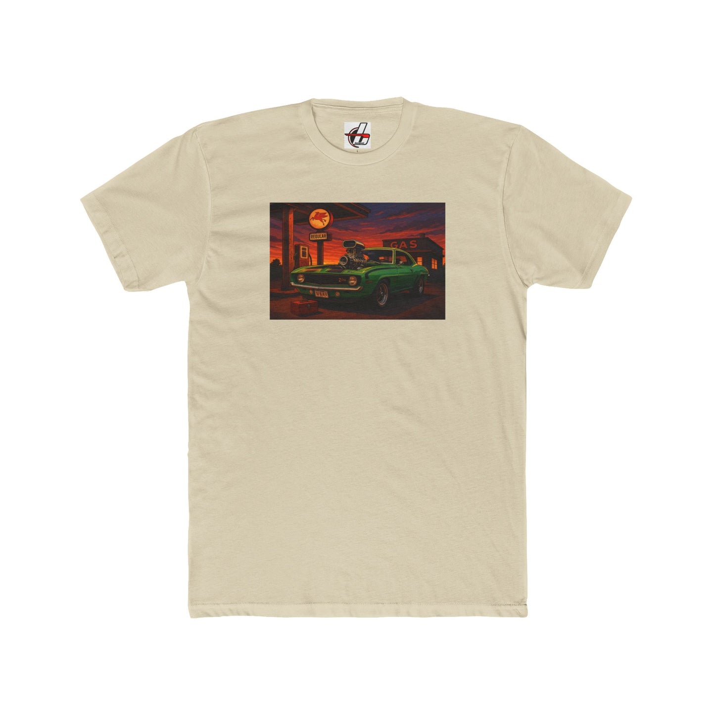 Blown 1969 Camaro Z/28 Street Machine Musclecar Gas Station T-shirt bonspeed Street Wear