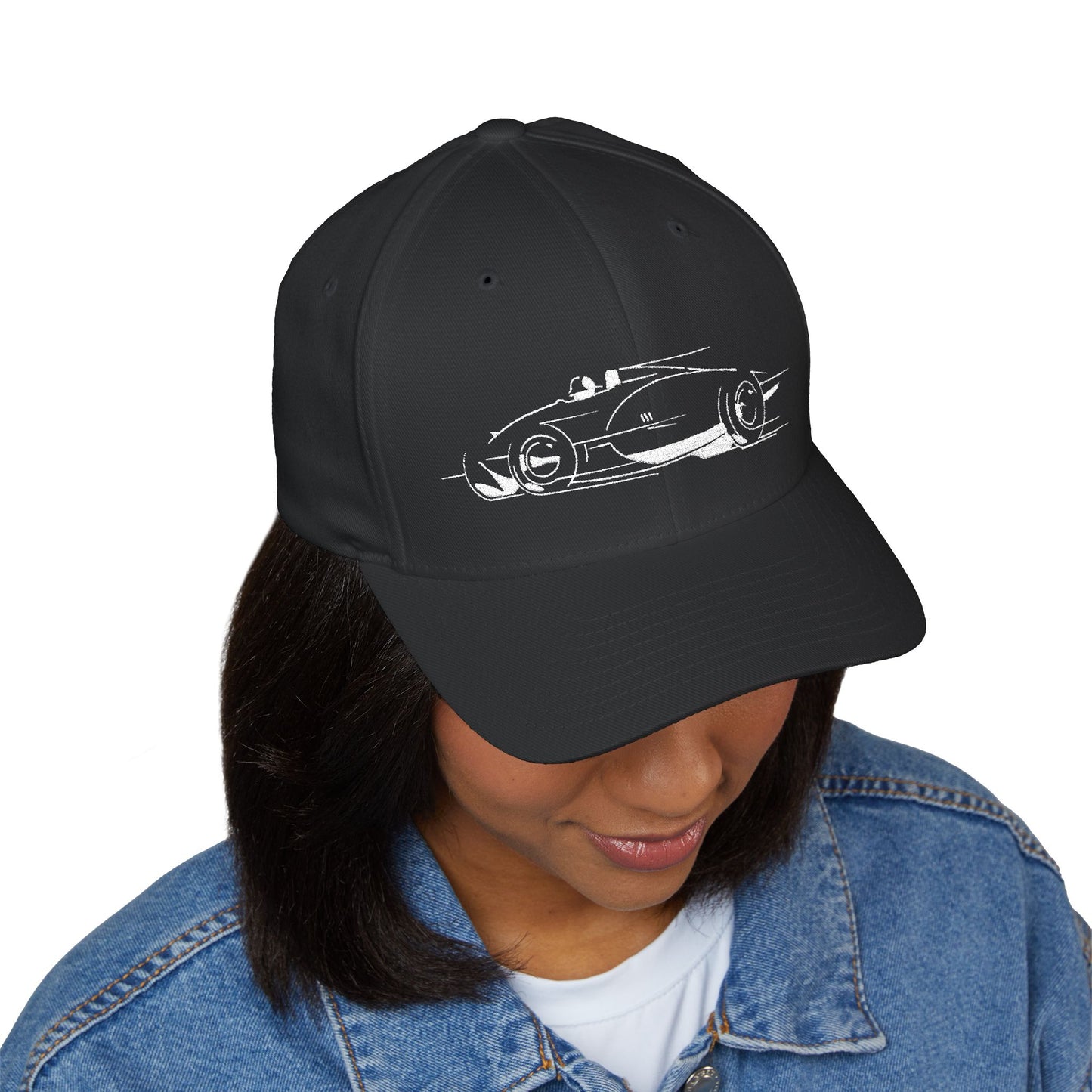 SALT Icon Embroidered Bonneville Racing Cap - Perfect for Motorsports Lovers, Bellytanker, Racing Events, Car Enthusiasts