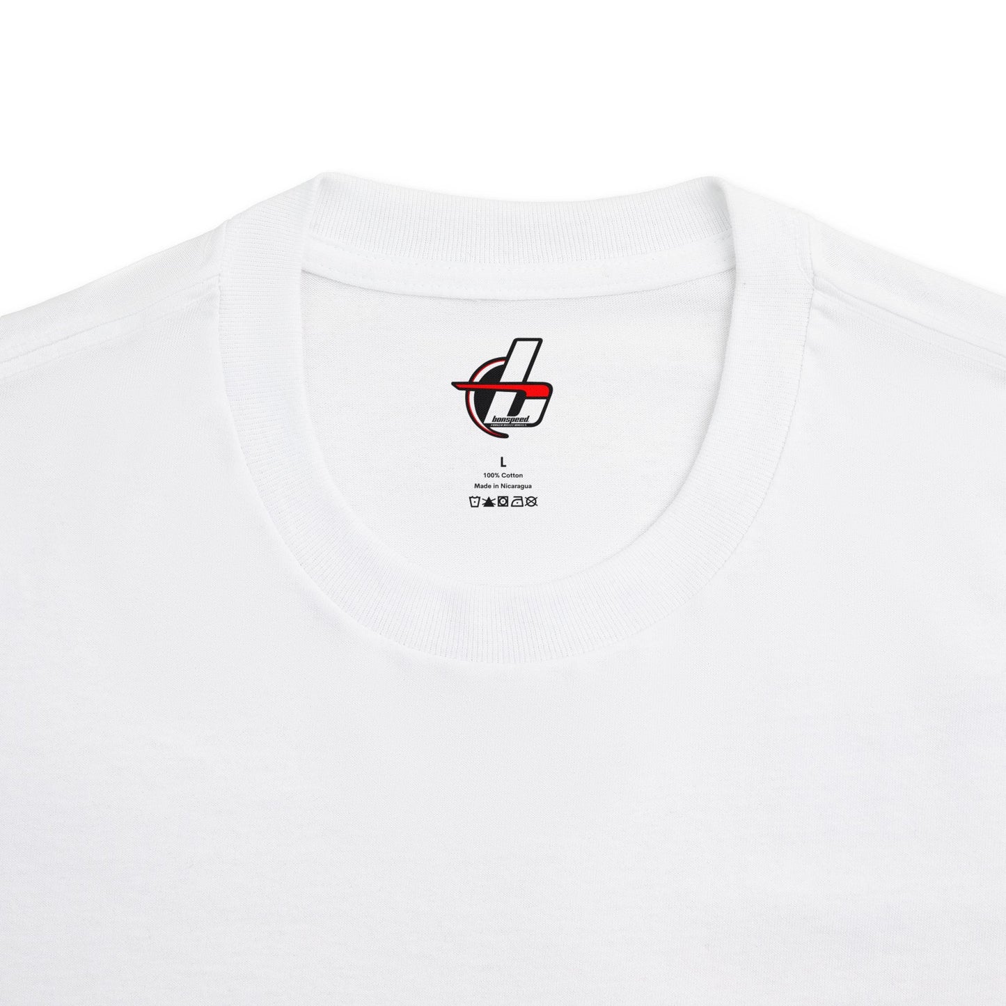 bonspeed Wheels Monster Graphic T, Back Print T-Shirt, Kustom Kulture Fink Style