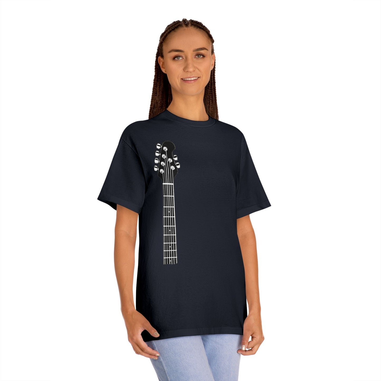 Guitar Lover's Classic Tee, Music T-Shirt, Unisex Graphic Tee, Guitar Neck