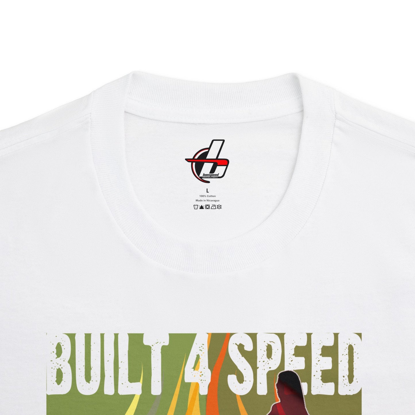 Hot Rod Built 4 Speed Tee, Car Lover Shirt, Roadster, Flames, bonspeed Original