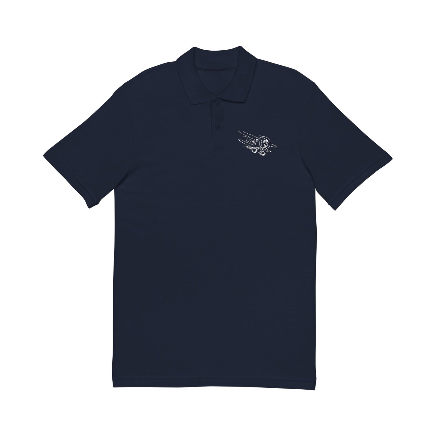 AIR Icon Embroidered Unisex Polo Shirt, Casual Wear, Airplane, Biplane, bonspeed Street Wear