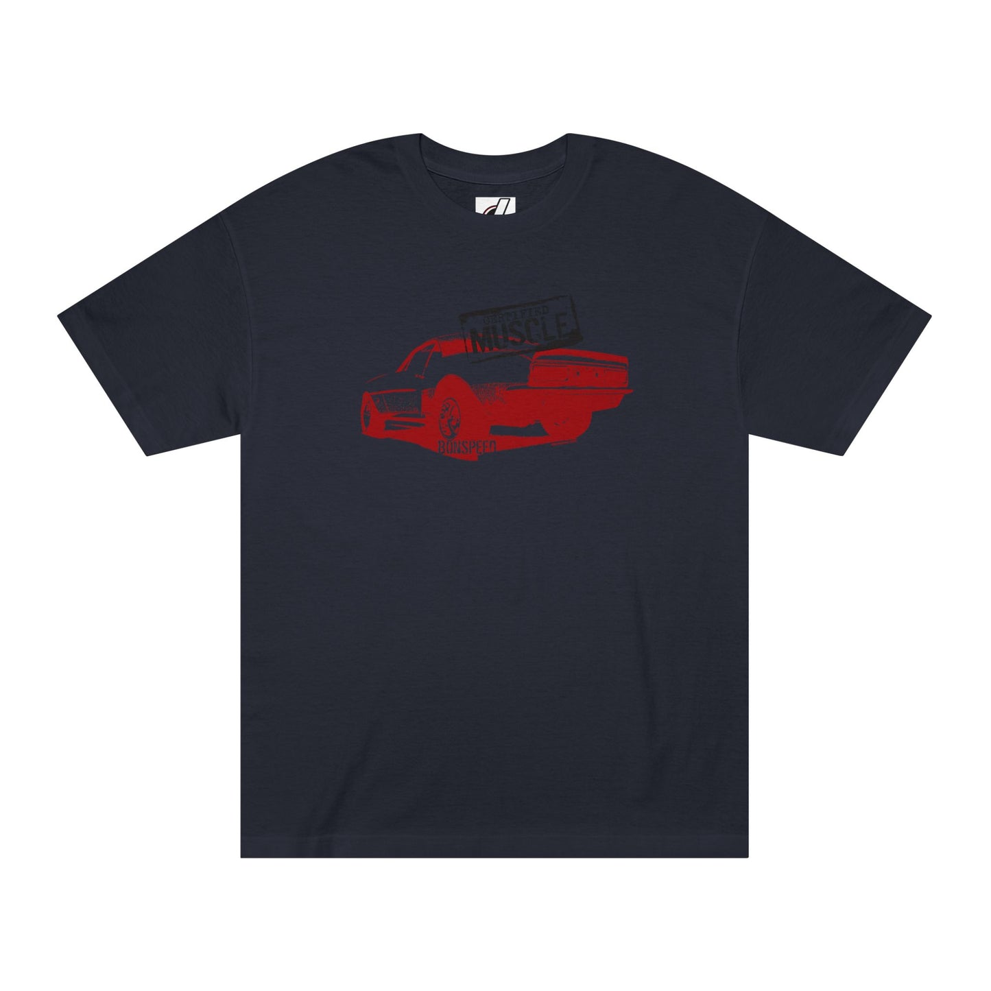 Certified Muscle bonspeed Tee, Muscle Car Camaro on Your Chest, T-Shirt