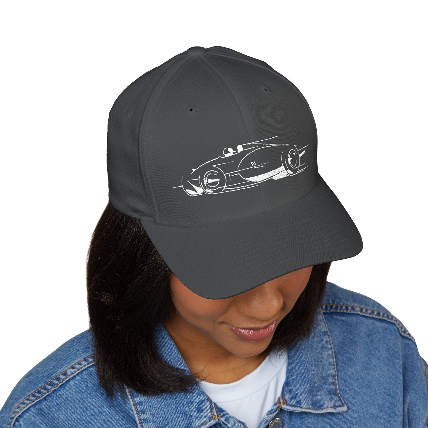 SALT Icon Embroidered Bonneville Racing Cap - Perfect for Motorsports Lovers, Bellytanker, Racing Events, Car Enthusiasts