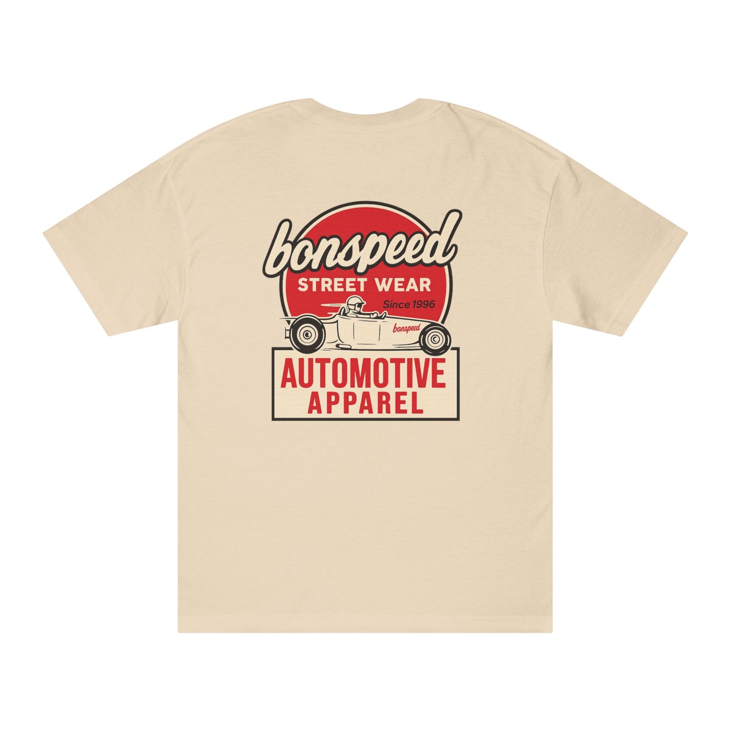 bonspeed Street Wear Vintage Garage Graphic, Classic Speedster Hot Rod T-Shirt