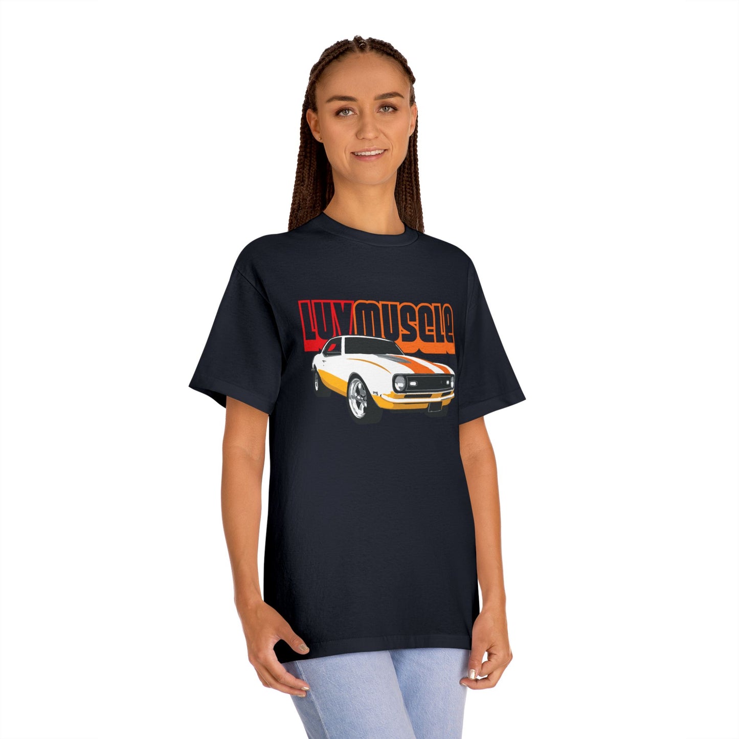 Vintage Muscle Car Unisex Tee, Car Enthusiast Tee, Classic Auto Apparel, Camaro, Luv Muscle