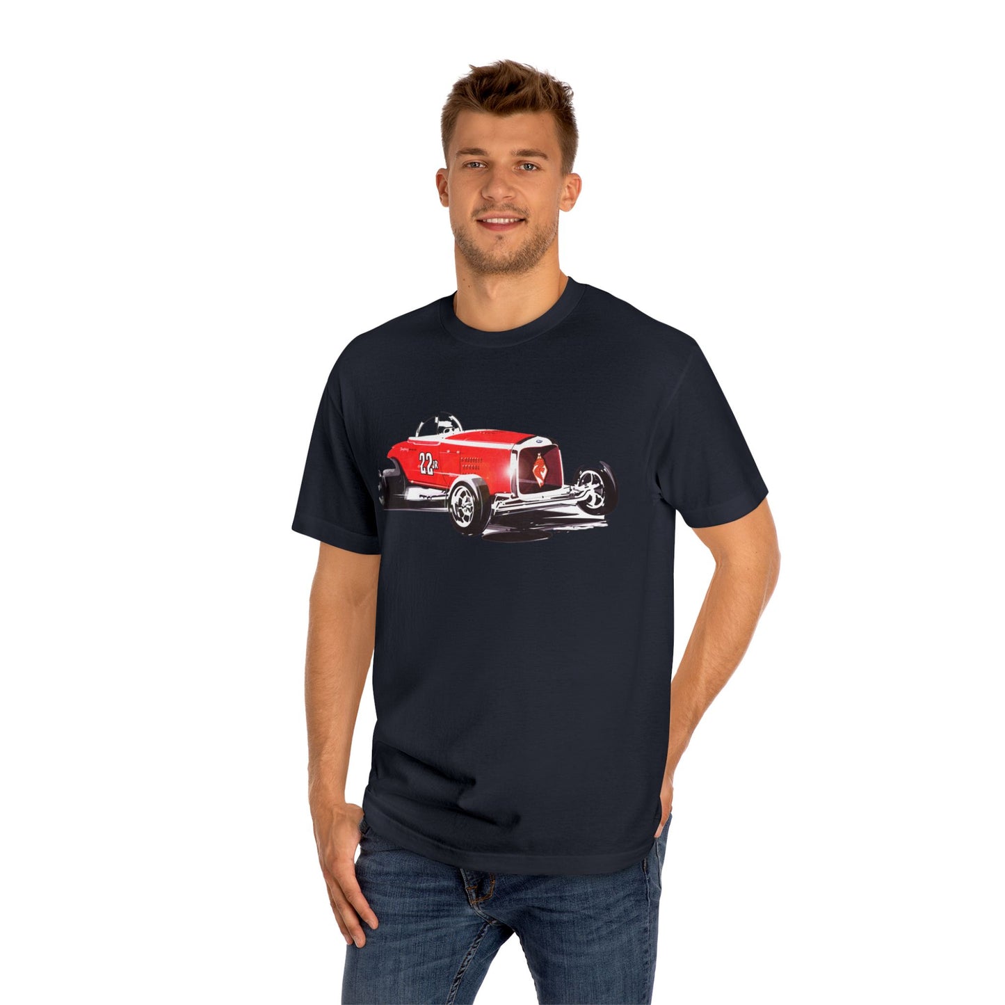 Tony Nancy 22jr. Hot Rod Drag Car Tee, Vintage Drag Racing T-shirt, Hot Rod Roadster