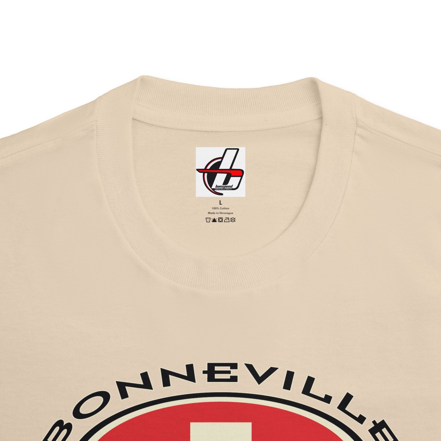 Bonneville Swiss Watches Classic Tee, Swiss Made logo Bonneville Chronograph