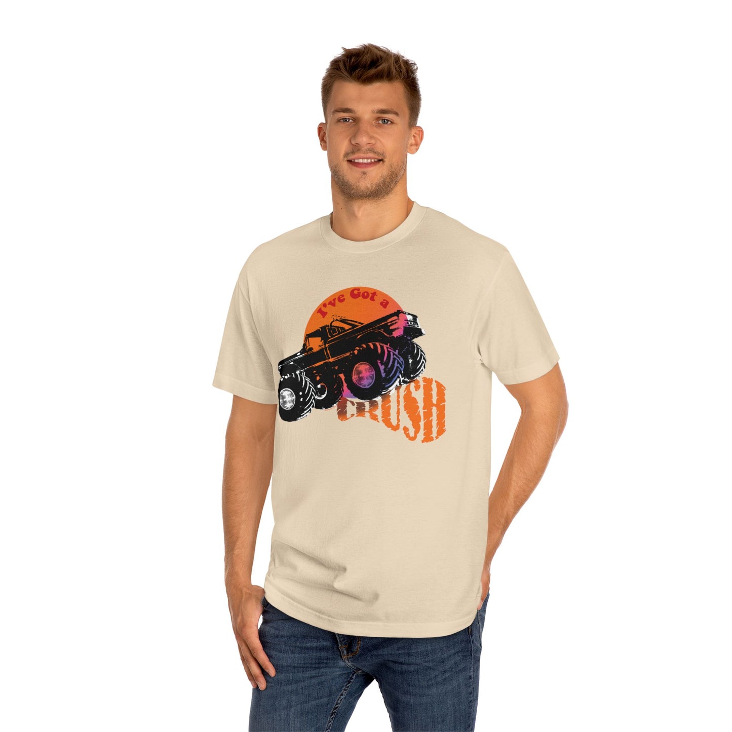 Crushin' It Unisex Classic Tee, Car Graphic, Funny Shirt, I've Gotta Crush!