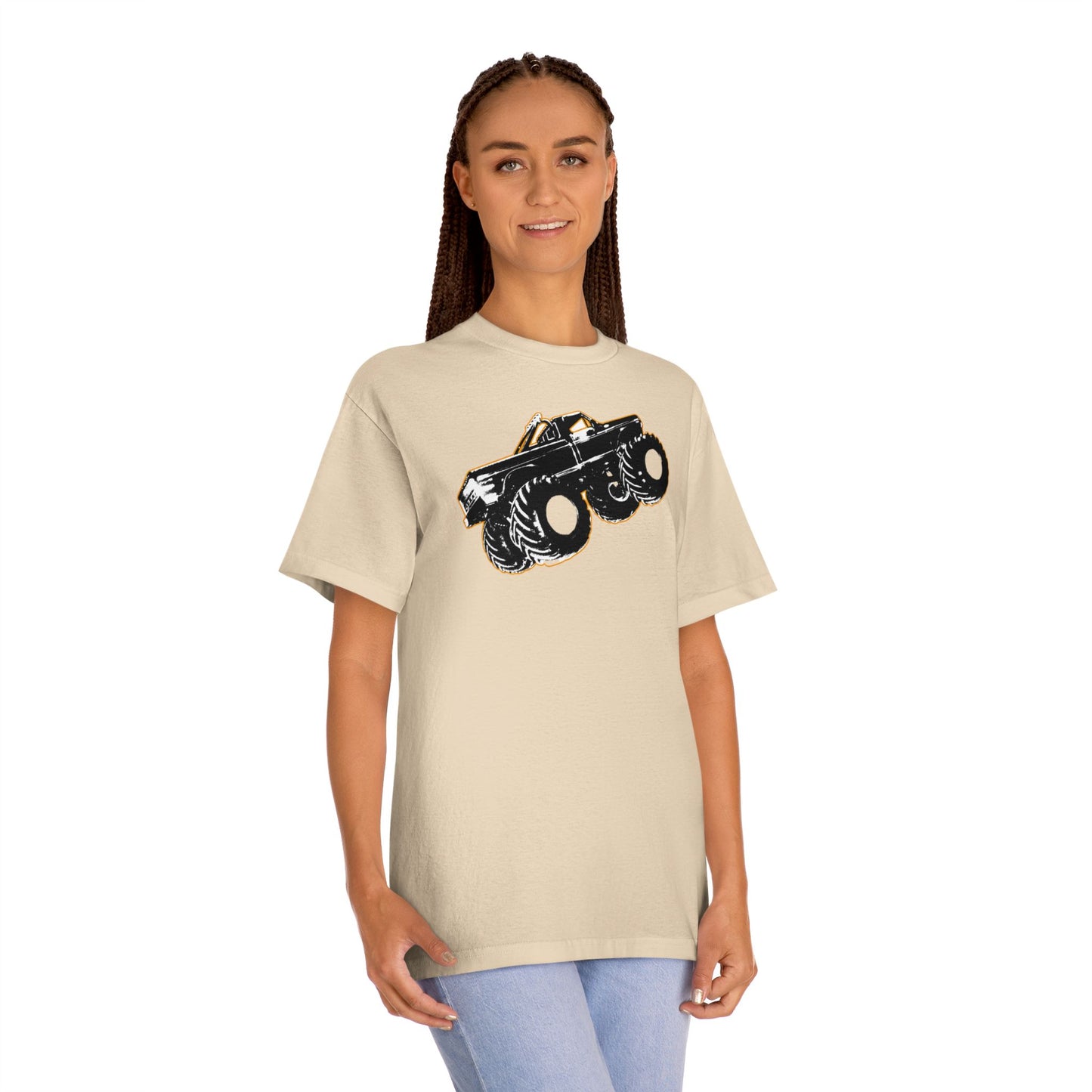 Monster Truck Classic Tee Big Tires Ford F150 Crush Something, bonspeed Original