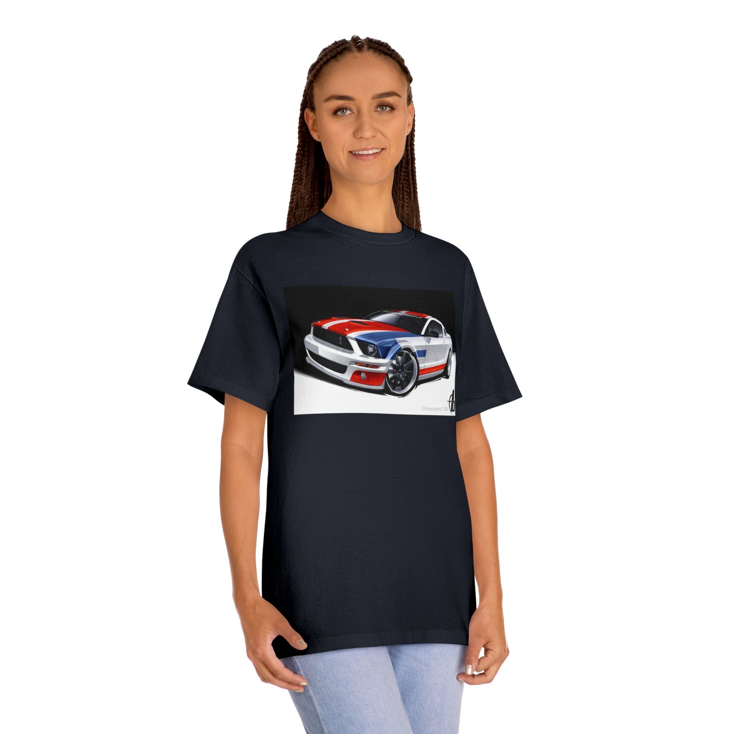 bonspeed Concept Mustang Graphic T-Shirt, Retro Car Shirt, Automotive Gift Tee