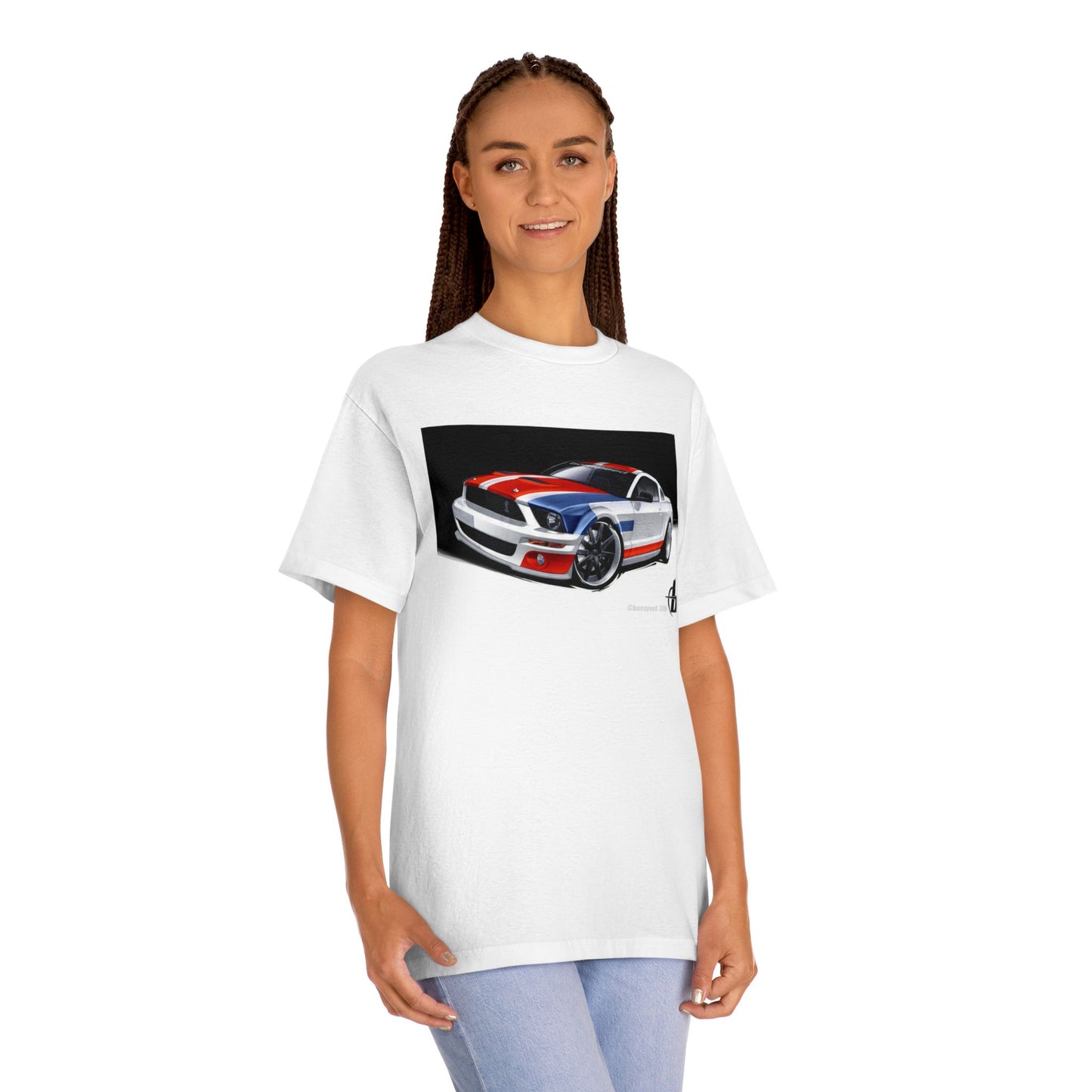 bonspeed Concept Mustang Graphic T-Shirt, Retro Car Shirt, Automotive Gift Tee
