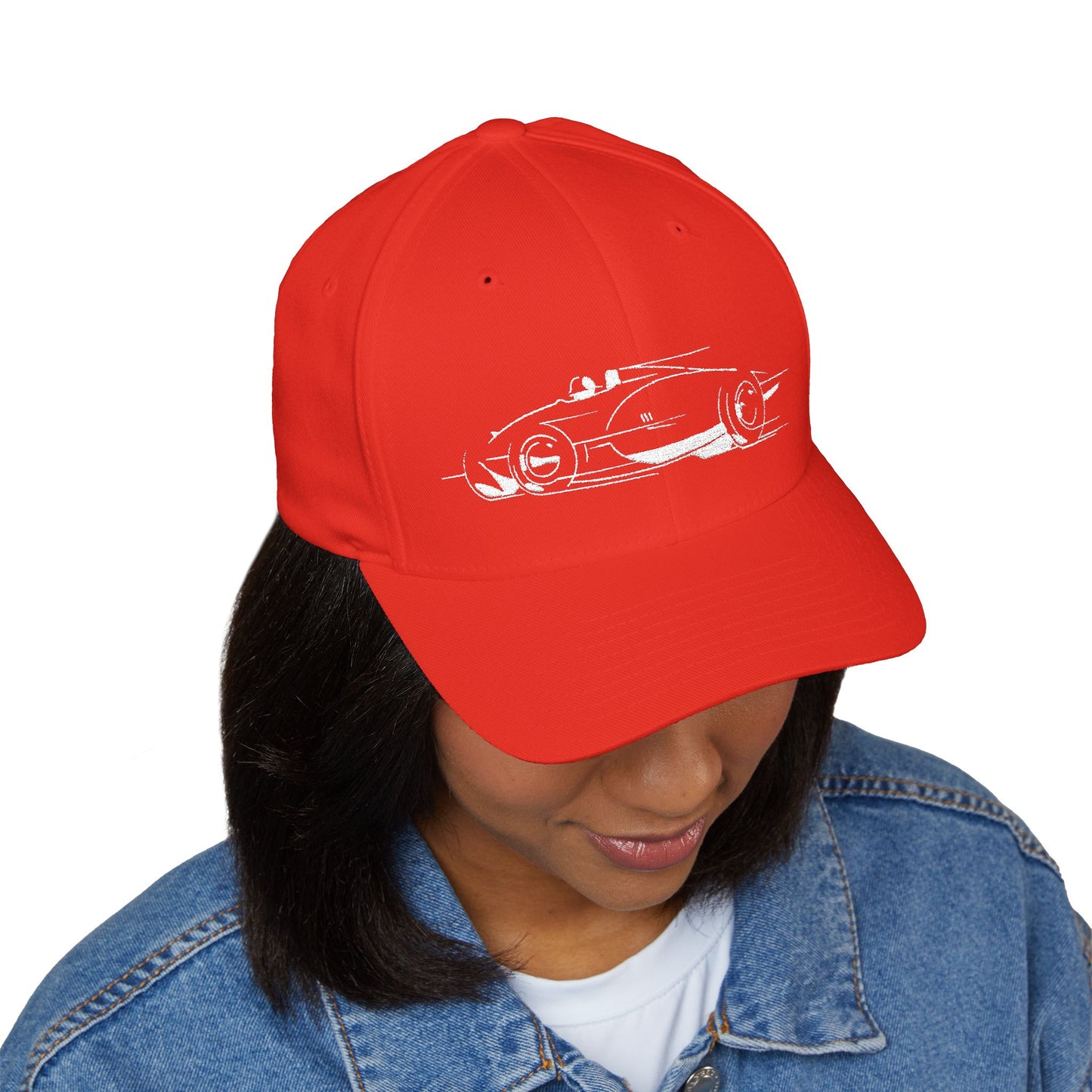 SALT Icon Embroidered Bonneville Racing Cap - Perfect for Motorsports Lovers, Bellytanker, Racing Events, Car Enthusiasts