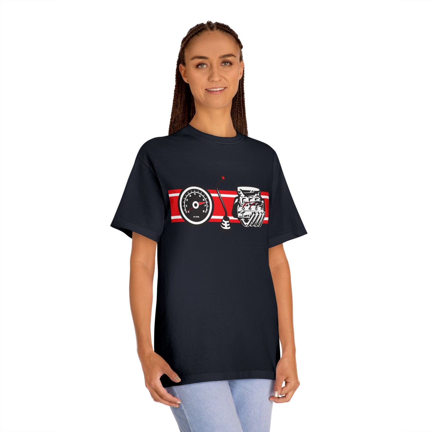 bonspeed Hot Rod Tee Custom Car Gift, Performance Basics Vintage ReIssue t-shirt