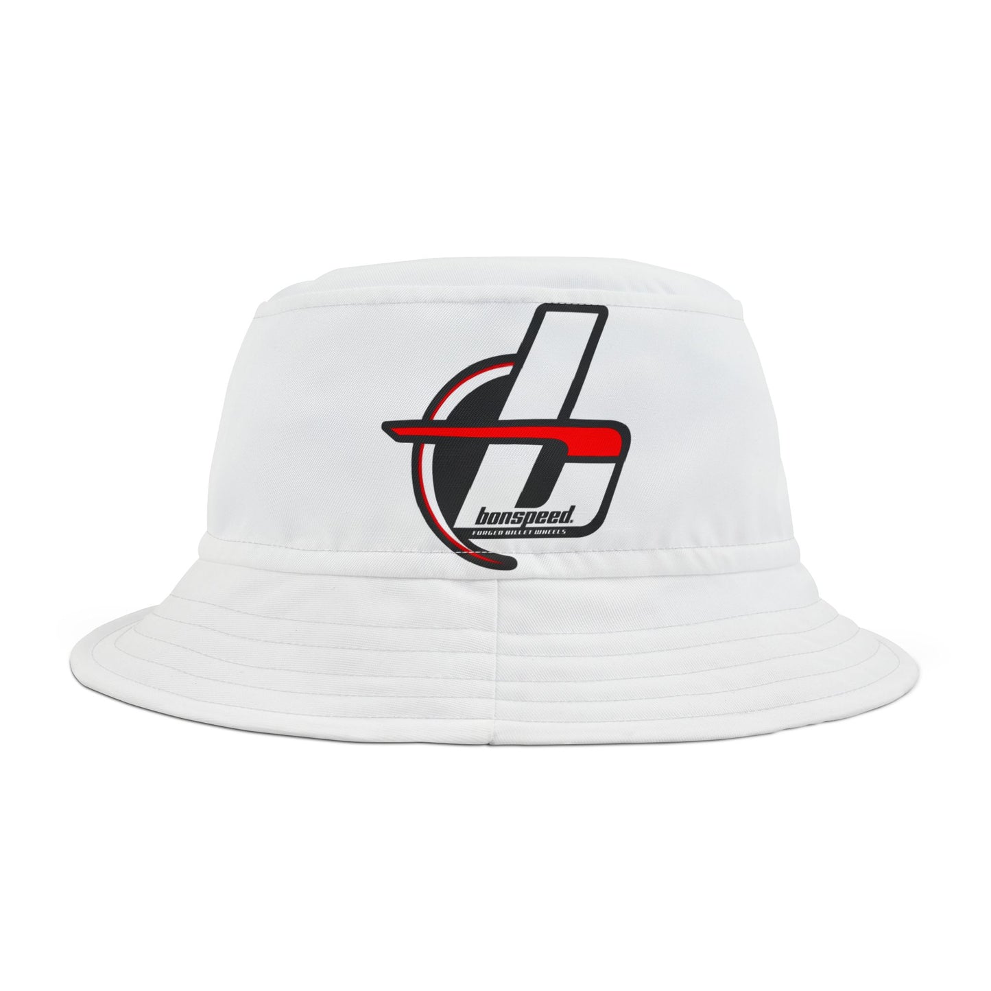 bonspeed Wheels Bucket Hat, Graphic Sun Hat, Billet Wheels, Streetwear Headwear