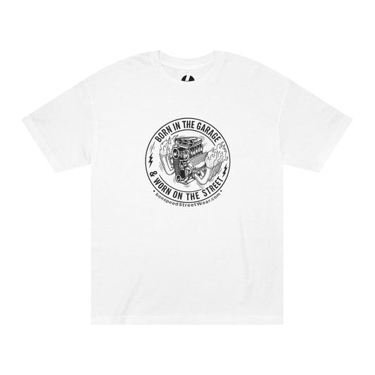 Born In The Garage & Worn on the Streets - bonspeed Street Wear T-Shirt