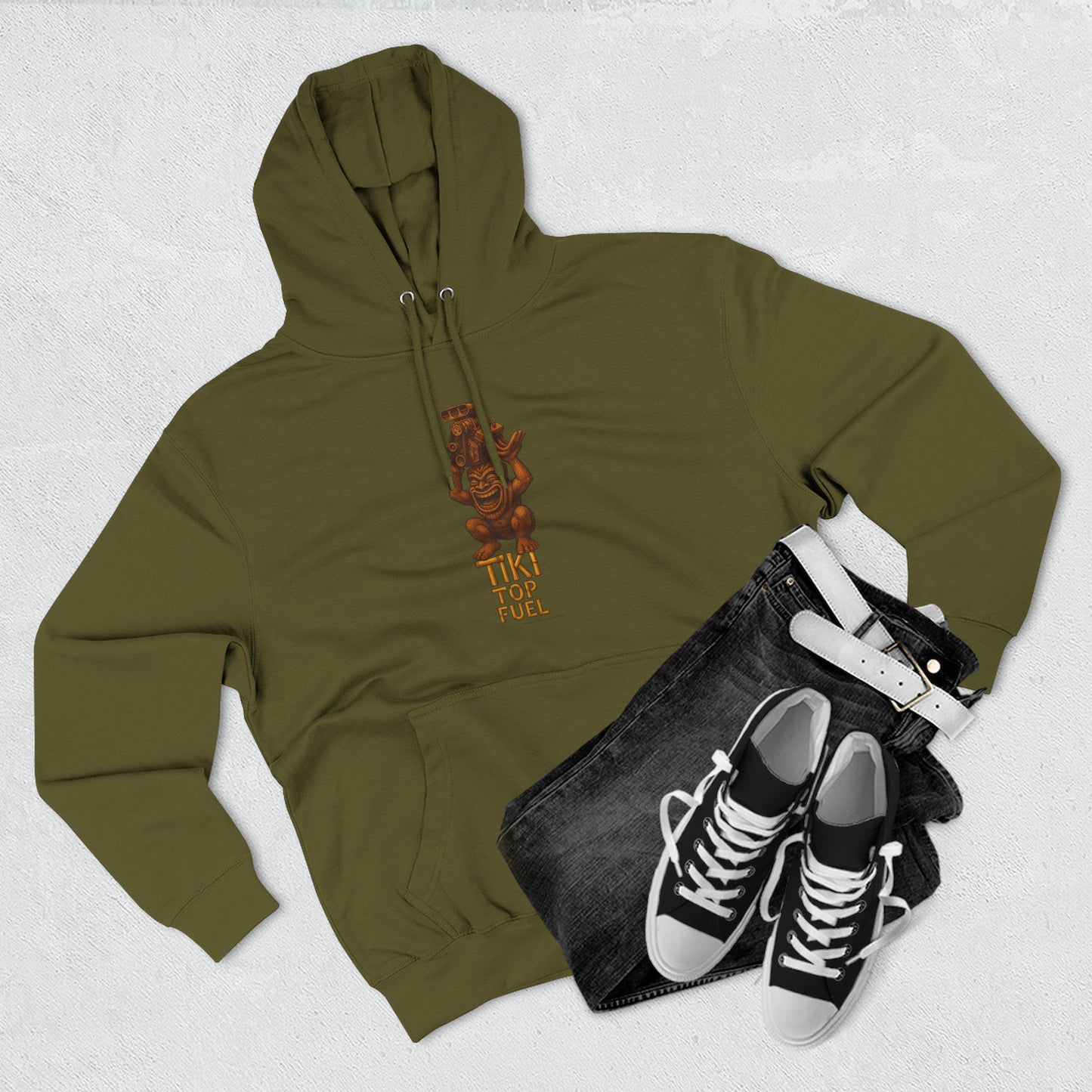 Tiki Top Fuel Hoodie - Perfect for Comfort, Beach Vibes, bonspeed Street Wear