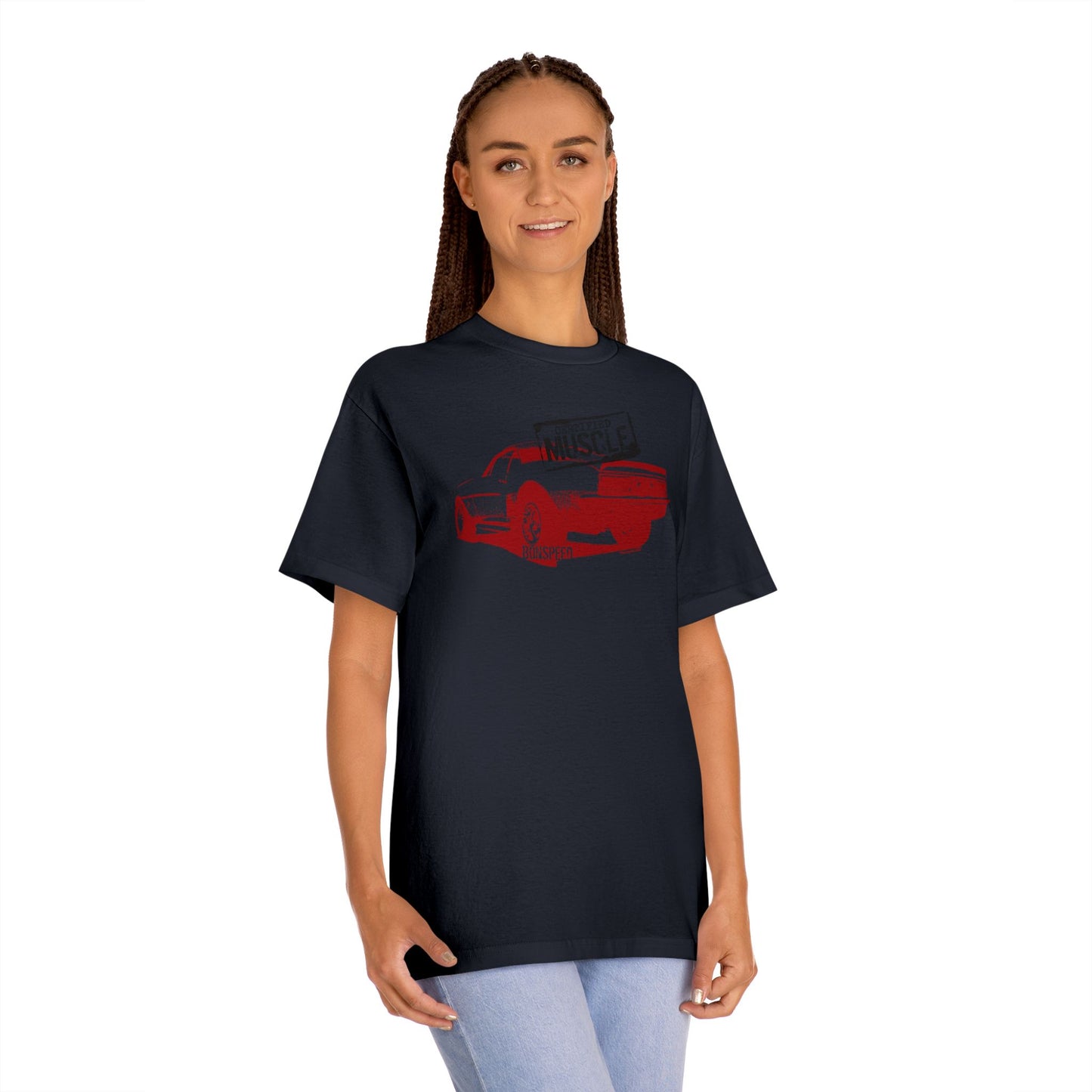 Certified Muscle bonspeed Tee, Muscle Car Camaro on Your Chest, T-Shirt
