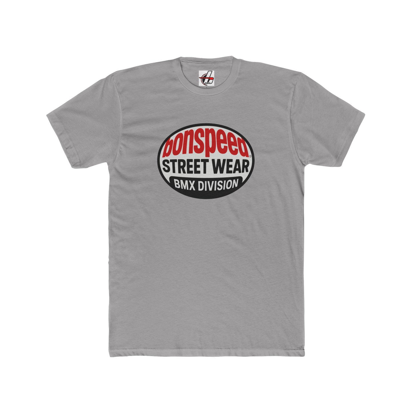 Bonspeed Street Wear BMX Division Tee — Retro Graphic T-Shirt, Old School Vintage Fisheye BMX