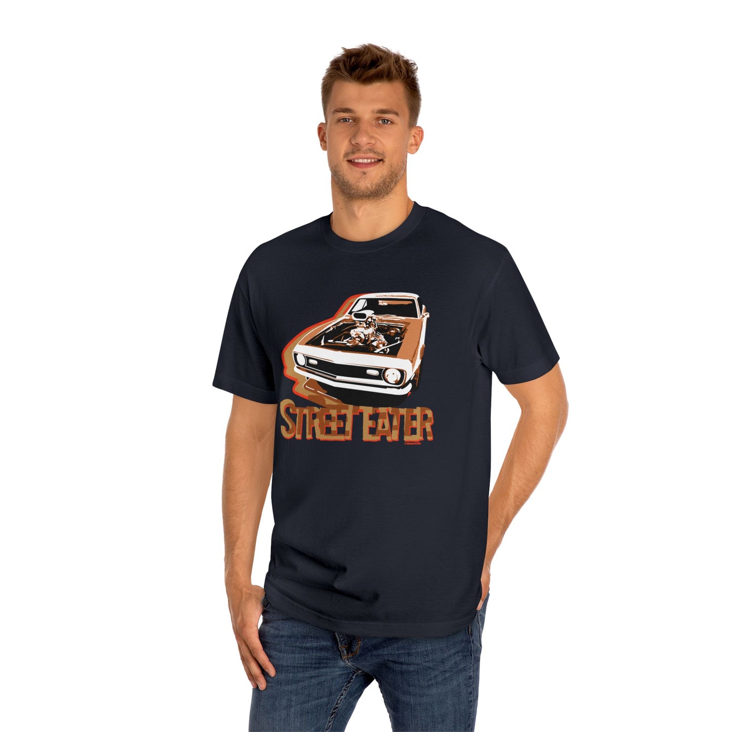 Street Eater Unisex Classic Tee - Automotive Graphic T-Shirt, Vintage Car [...]