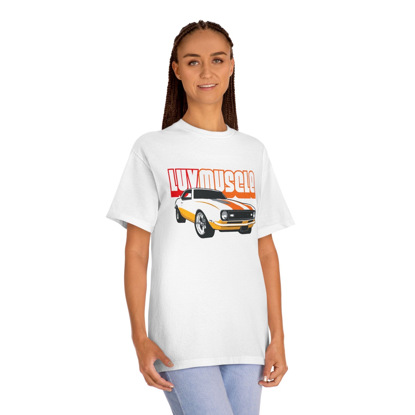 Vintage Muscle Car Unisex Tee, Car Enthusiast Tee, Classic Auto Apparel, Camaro, Luv Muscle