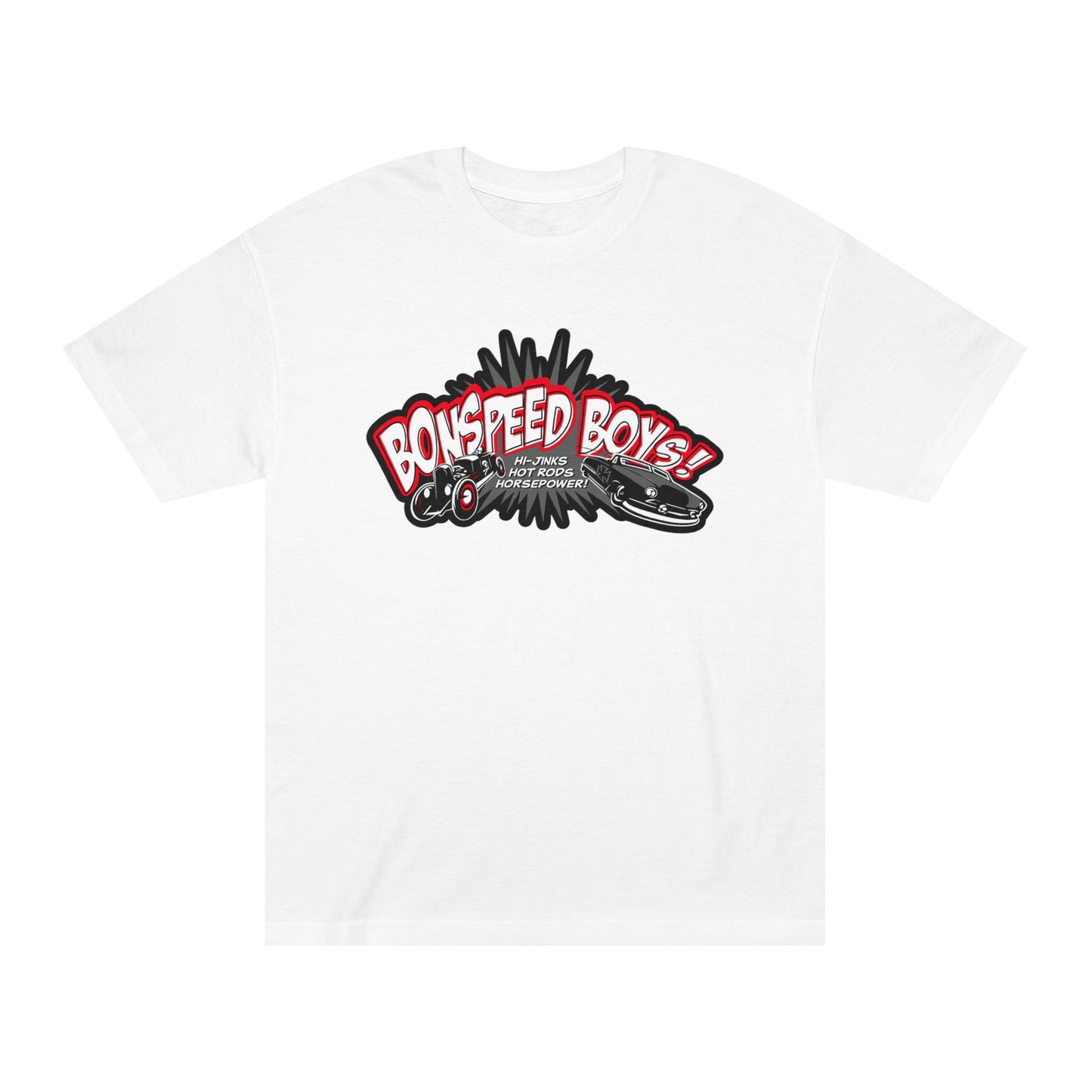 bonspeed Boys Graphic Hot Rod T-shirt, Live the bonspeed Street Wear Lifestyle