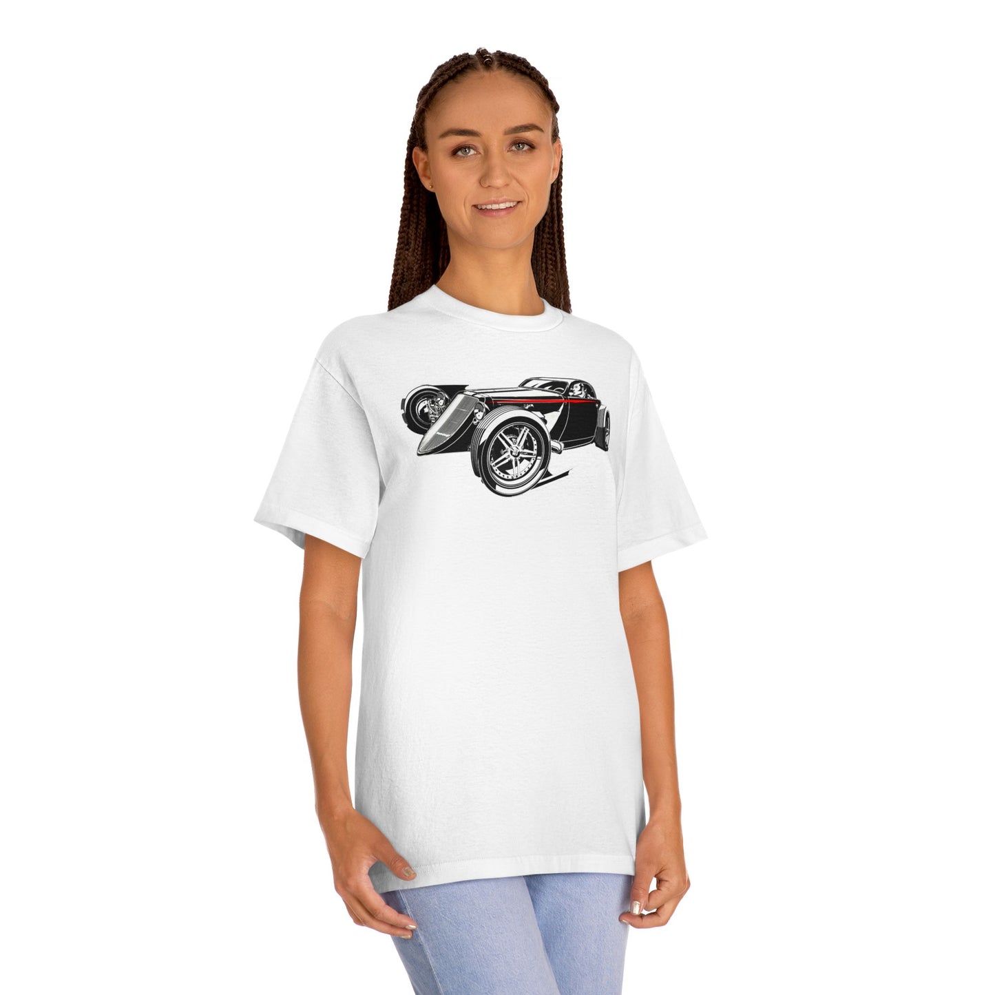 bonspeed Hot Rod Graphic Tee - Smooth 34 Ford Street Rod Kustom Car, Automotive
