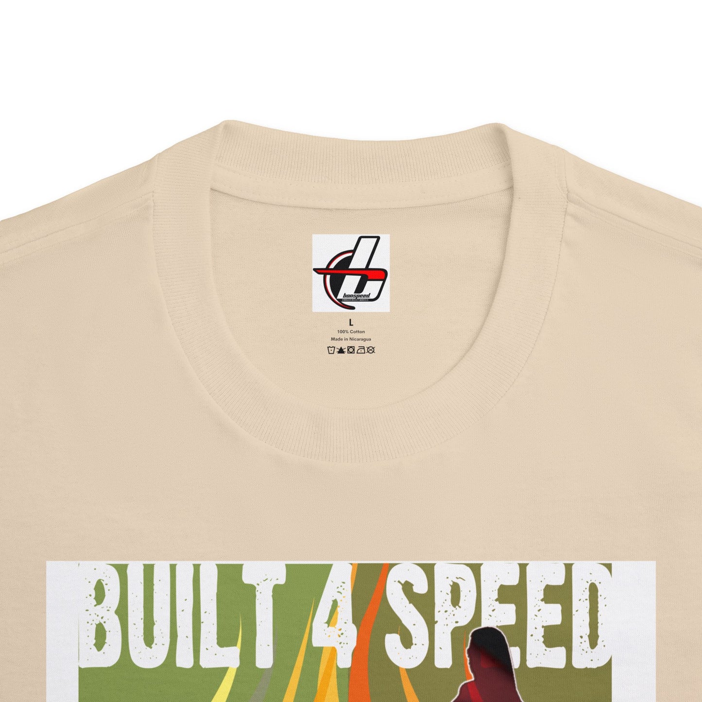 Hot Rod Built 4 Speed Tee, Car Lover Shirt, Roadster, Flames, bonspeed Original