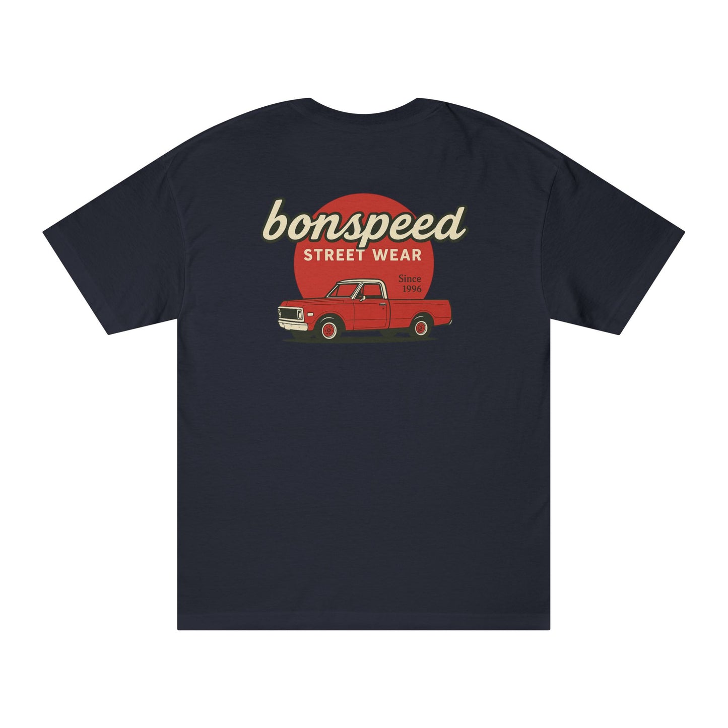 Classic C10 Pickup bonspeed Streetwear, Vintage Red Pickup Truck Graphic, American Standard T-Shirt