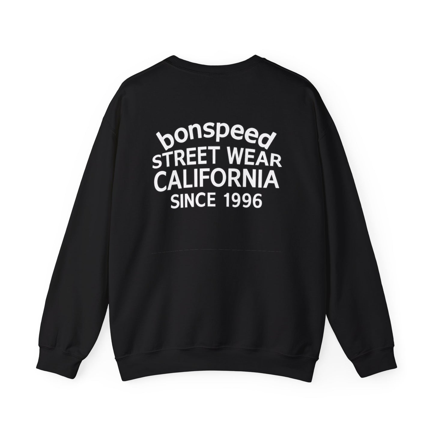 bonspeed Streetwear Classic Logo Sweatshirt, California Automotive Apparel, Hot Rod, Muscle Car & Motorcycle