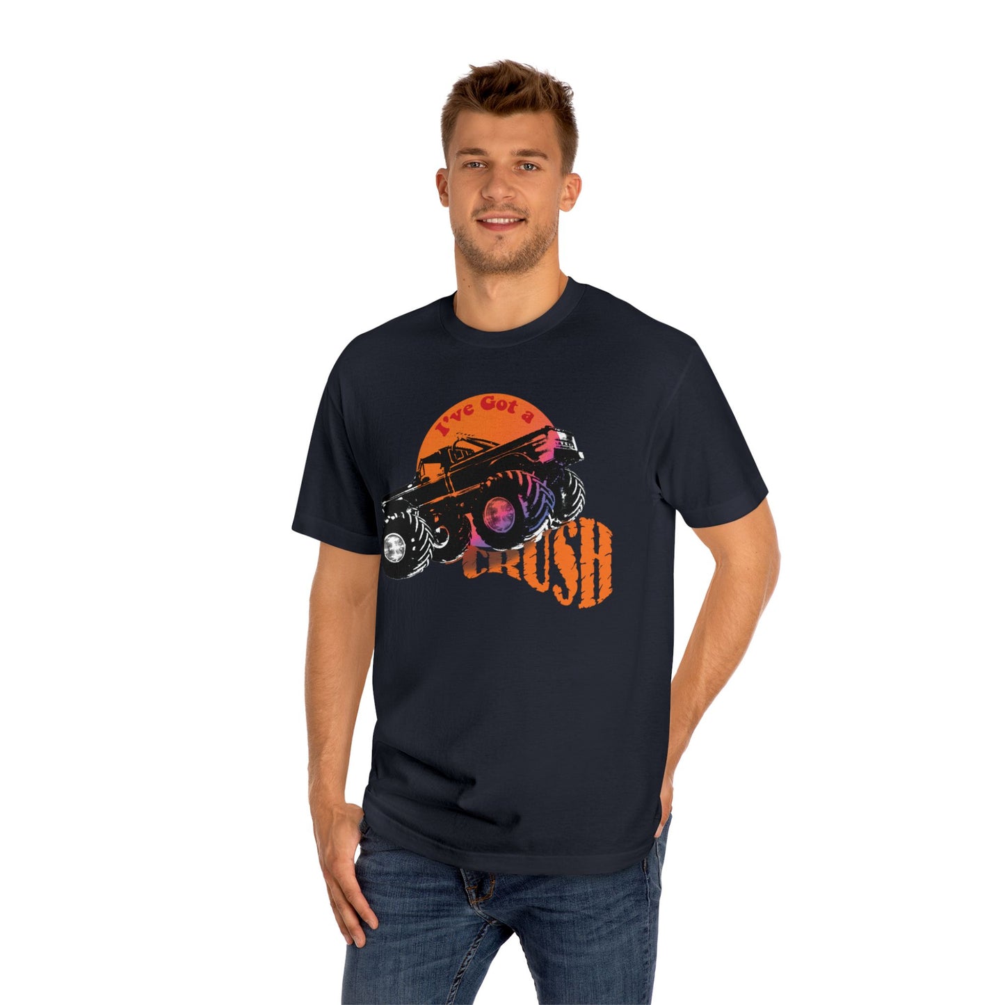 Crushin' It Unisex Classic Tee, Car Graphic, Funny Shirt, I've Gotta Crush!