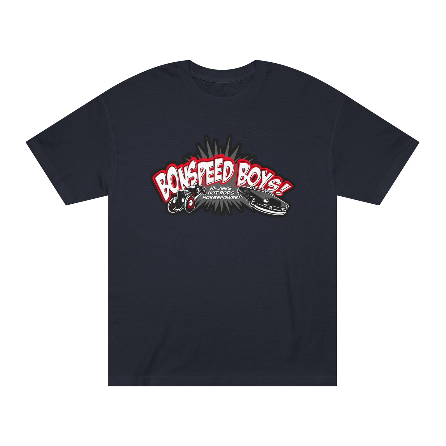 bonspeed Boys Graphic Hot Rod T-shirt, Live the bonspeed Street Wear Lifestyle