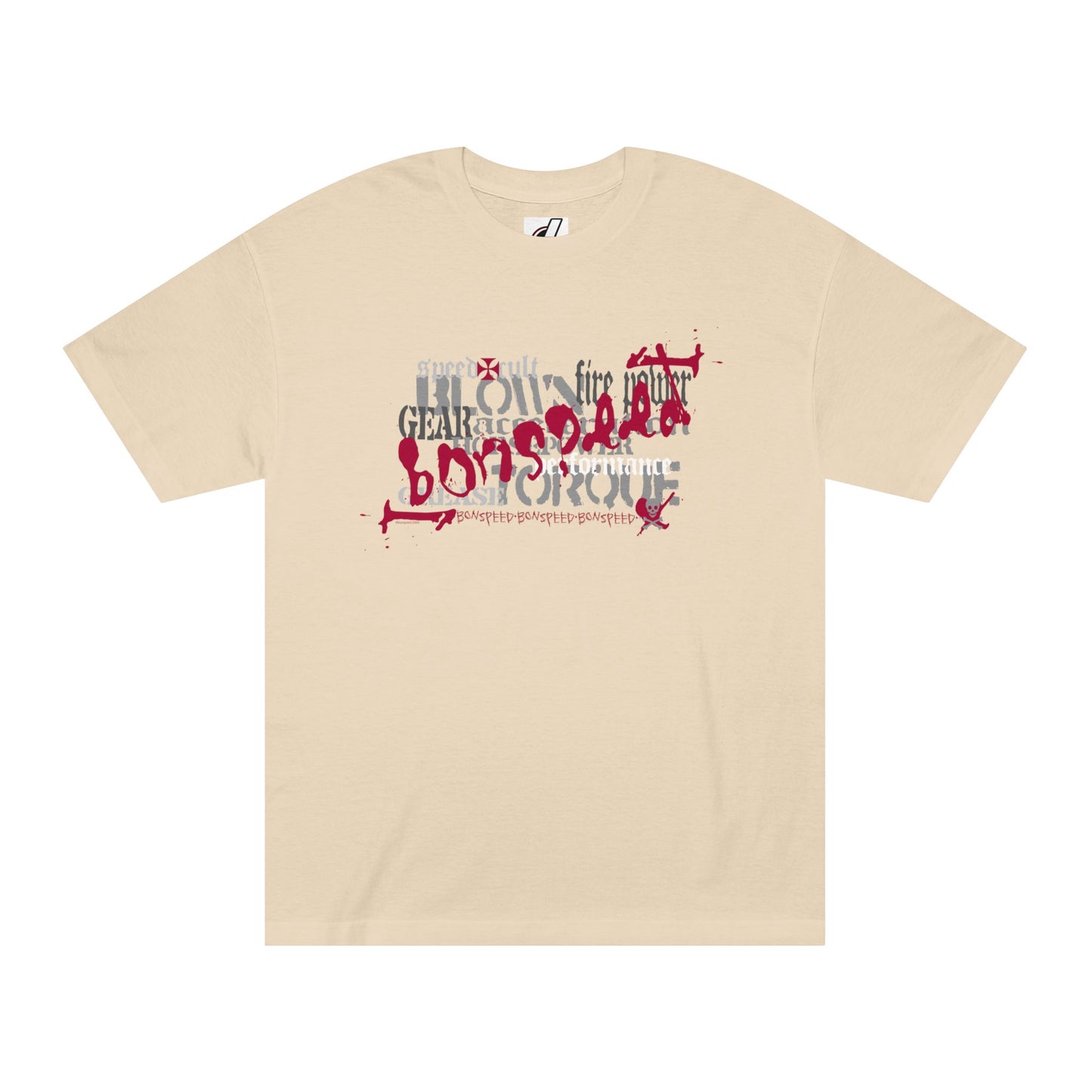 bonspeed Graffiti Art Women's Classic Tee, Casual Wear, Graphic T-Shirt, Automotive Fashion, Unique Gift