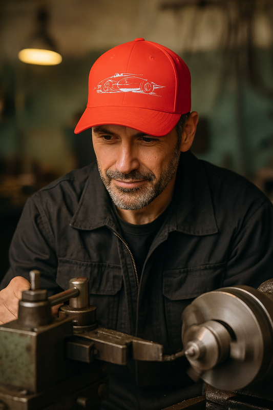 SALT Icon Embroidered Bonneville Racing Cap - Perfect for Motorsports Lovers, Bellytanker, Racing Events, Car Enthusiasts