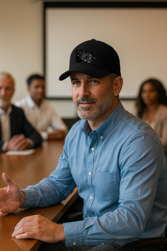 AIR Icon Embroidered Cap, Stylish Aviation Hat for Airplane Lovers, Gifts for Pilots, Everyday Outfit Accessory, Unisex Cap