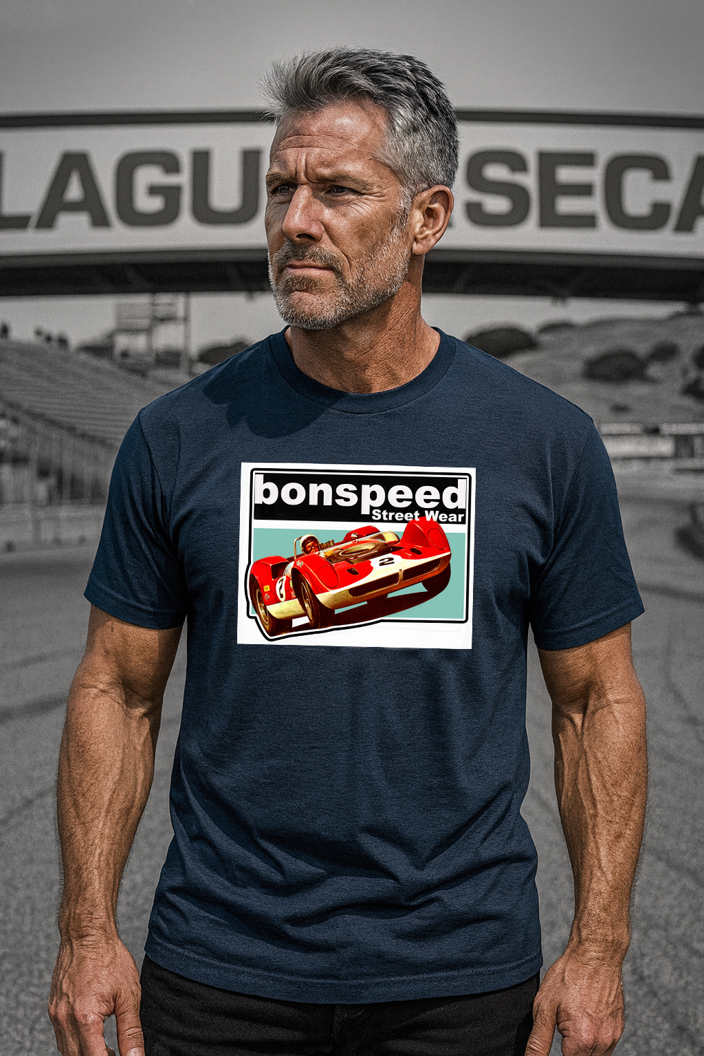 Retro Racing Classic Tee - McLaren Car Graphic Shirt, Perfect for Car Enthusiasts, Casual Wear, Gifts, Streetwear