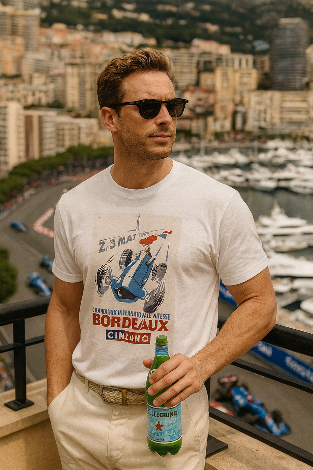 Vintage Racing Grand Prix Graphic Tee, Unisex Classic Tee, Car Racing T-Shirt