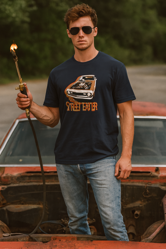 Street Eater Unisex Classic Tee - Automotive Graphic T-Shirt, Vintage Car [...]