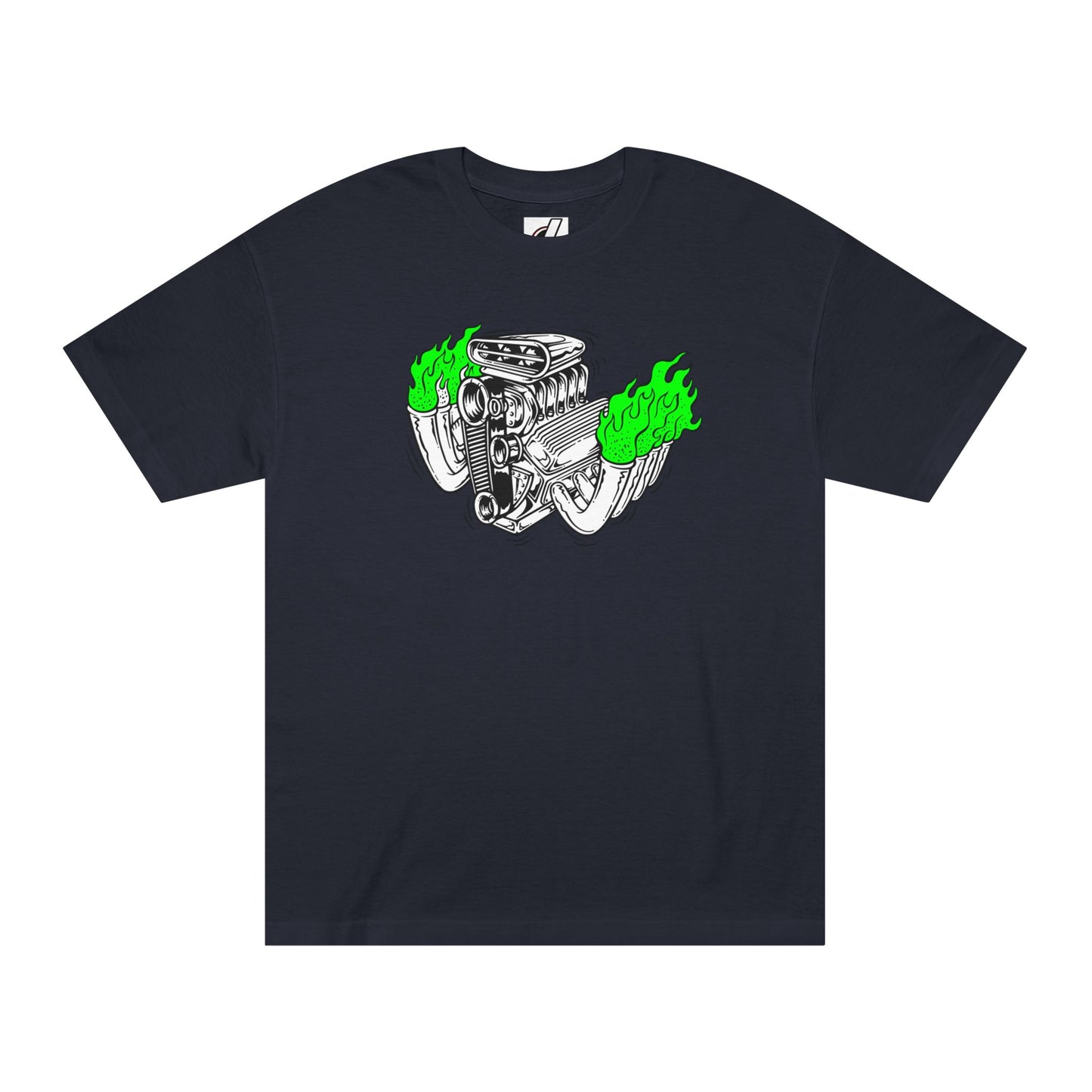 Fink Flame Graphic Tee | Giant Greens Falmes, Ed Roth, Rat Fink Style, Hot Rod Drag Race Shirt