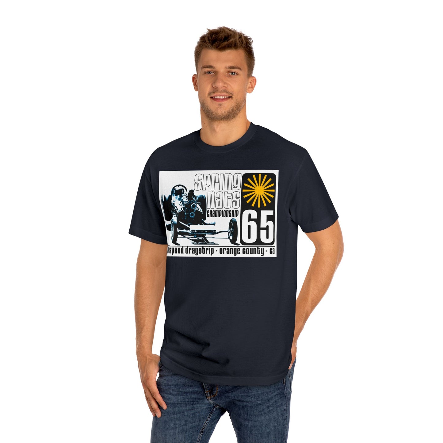 Spring Nats Drag Racing Tee, Vintage Racing Shirt, Top Fuel Dragster, bonspeed