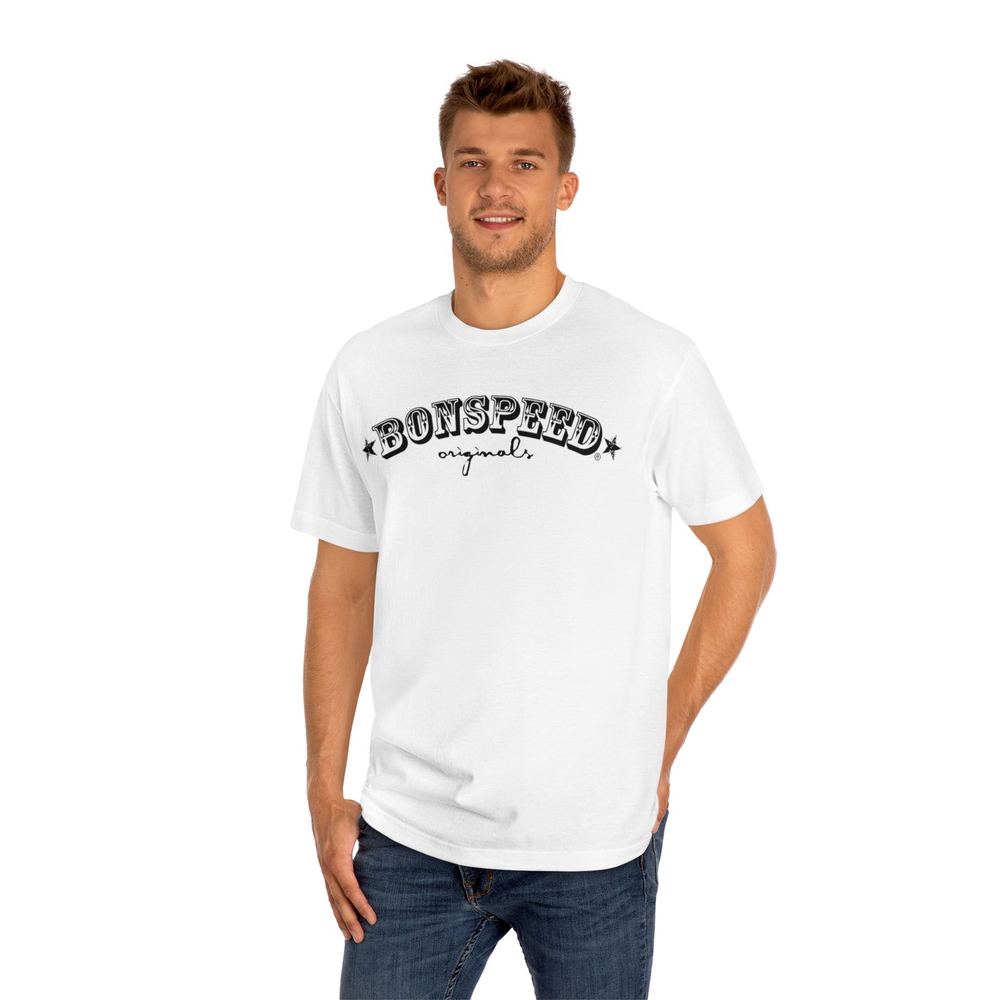Vintage-Inspired bonspeed Originals Tee, Retro Hot Rod Graphic, bonspeed T-shirt