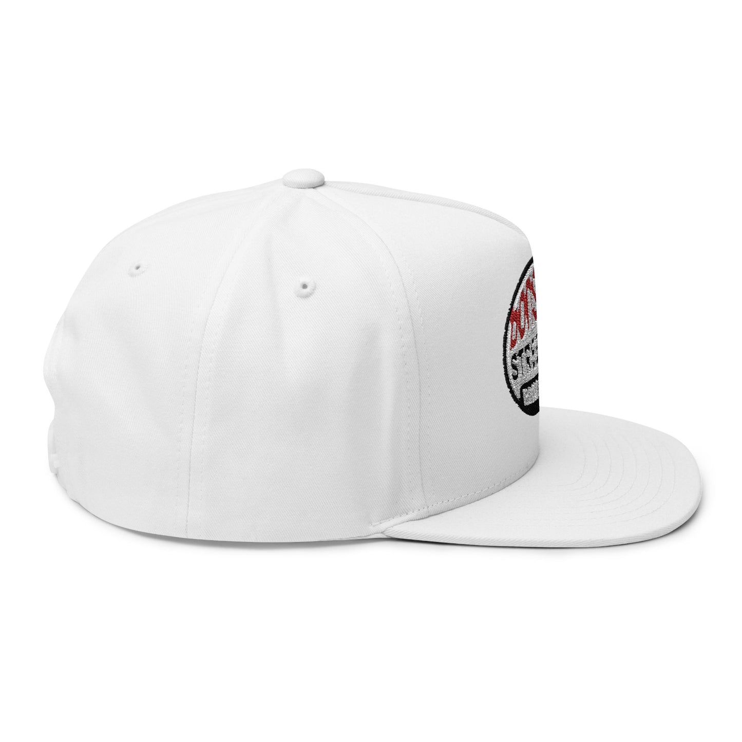 bonspeed Street Wear Embroidered Flat Bill Cap — BMX Division Snapback